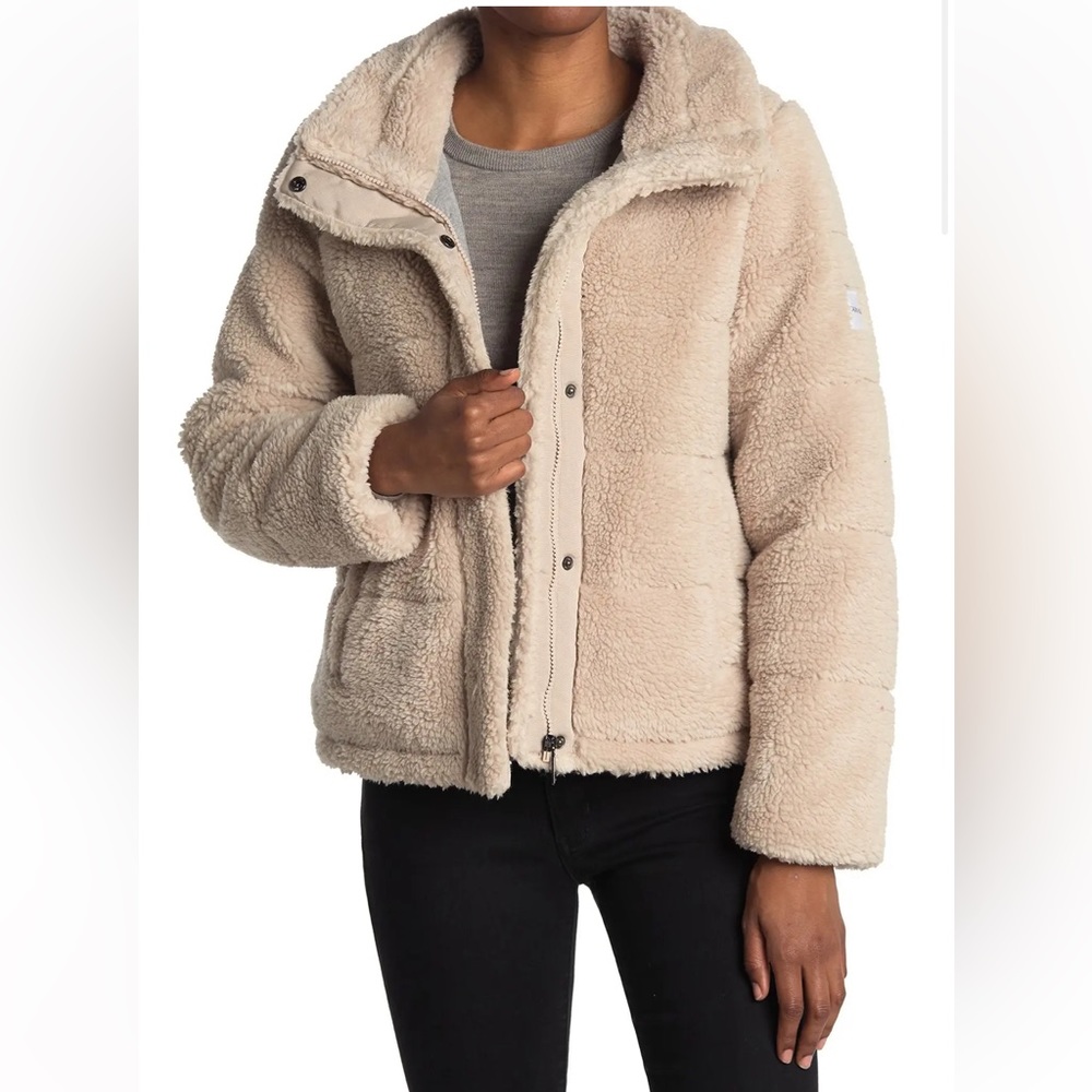 Calvin Klein Cream Teddy Jacket